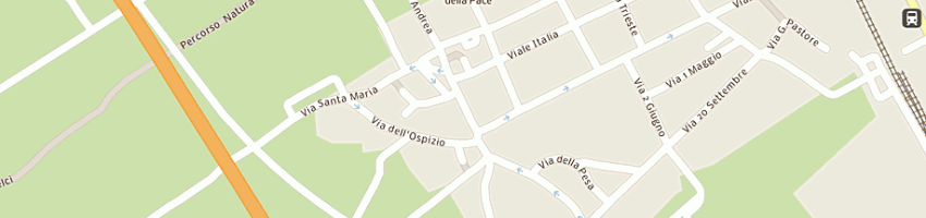 Mappa della impresa cassa di risparmio di citta' di castello a SAN GIUSTINO