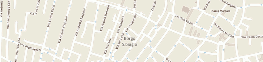 Mappa della impresa centro di cultura e di studi islamici della romagna a RAVENNA