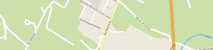 Mappa della impresa mongiusti piergiorgio a CESENA
