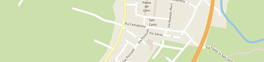 Mappa della impresa domeniconi fabrizio a CESENA