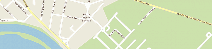 Mappa della impresa ferroni luigi e c snc a COMACCHIO