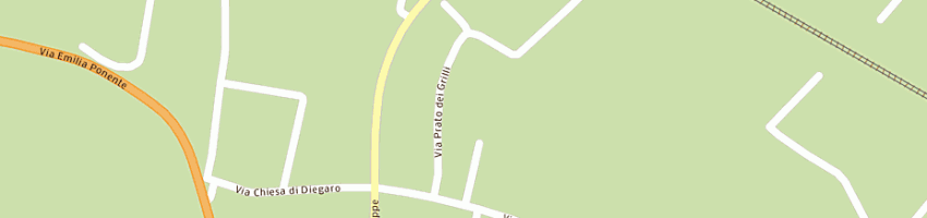 Mappa della impresa stema division (snc) a CESENA