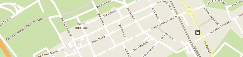 Mappa della impresa anastasis srl a SAN GIUSTINO