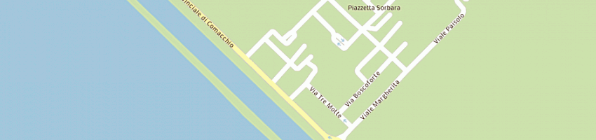 Mappa della impresa mangherini alberto a COMACCHIO