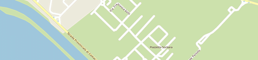 Mappa della impresa nuova immagine di zannini alice e carli silvia snc a COMACCHIO