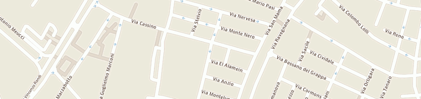 Mappa della impresa centro coordinamento club giallorosso ravenna a RAVENNA