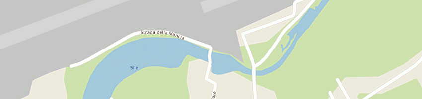 Mappa della impresa ristorante ai mulini snc di volpato maria a TREVISO