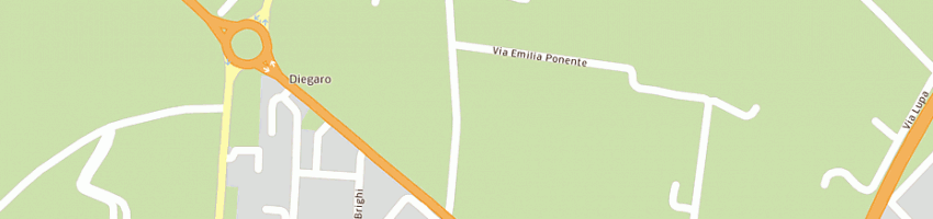 Mappa della impresa gentilini alfeo a CESENA