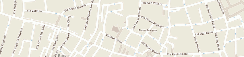 Mappa della impresa comune di ravenna - altri servizi a RAVENNA