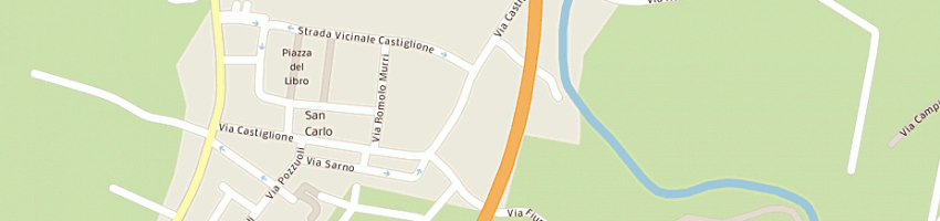Mappa della impresa balducci rolando a CESENA