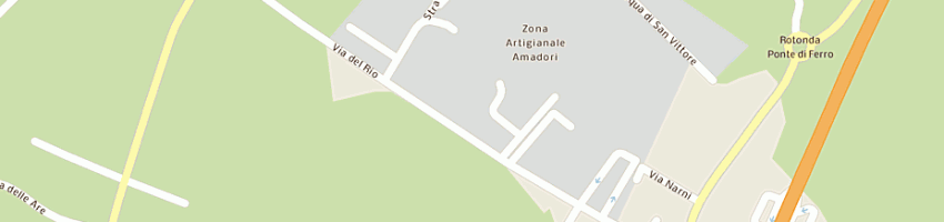 Mappa della impresa agricola santamaria srl a CESENA