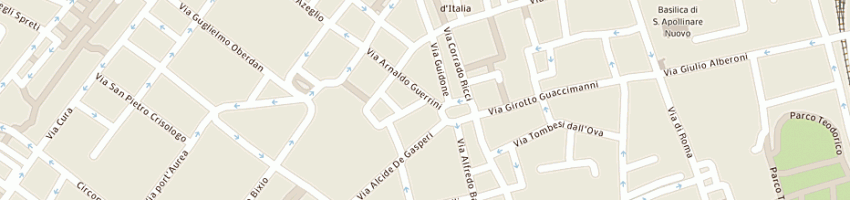 Mappa della impresa scarano giuseppe a RAVENNA