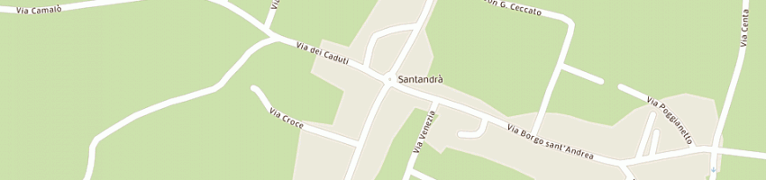 Mappa della impresa conte sas di berton e e c a POVEGLIANO