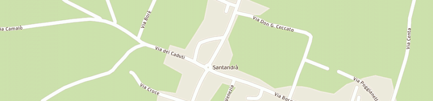 Mappa della impresa autofficina km sas di ruberti d e c a POVEGLIANO