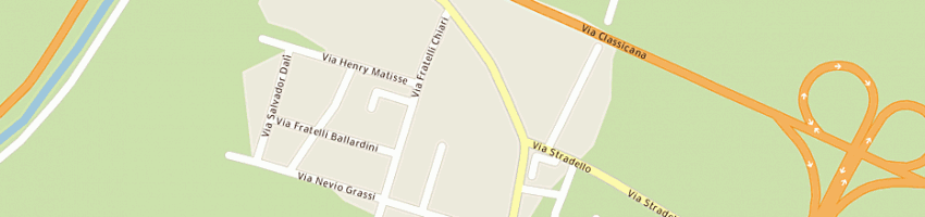 Mappa della impresa etra srl a RAVENNA