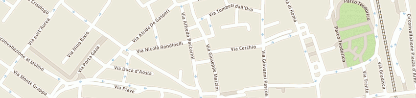 Mappa della impresa alessia di gilda marra e c snc a RAVENNA