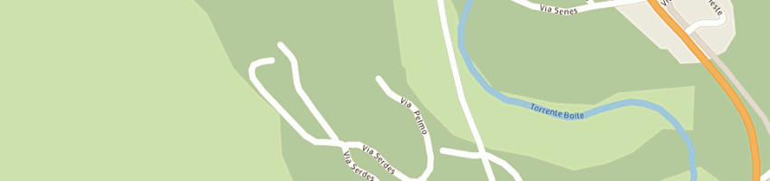 Mappa della impresa santa claus srl a SAN VITO DI CADORE