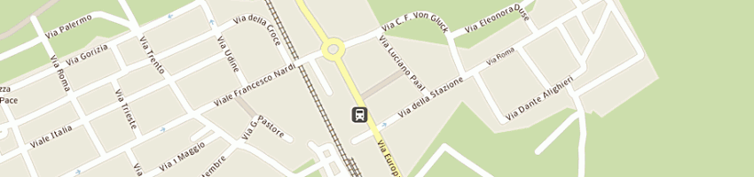 Mappa della impresa scuola media a SAN GIUSTINO