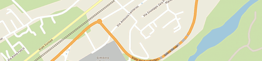 Mappa della impresa plattner srl a BELLUNO