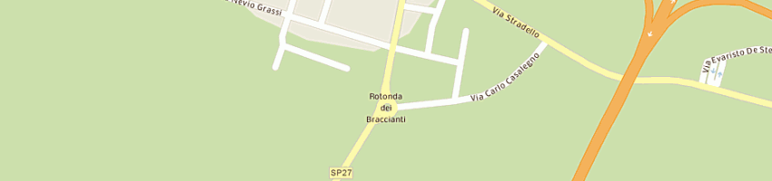 Mappa della impresa lorenzi daniela a RAVENNA