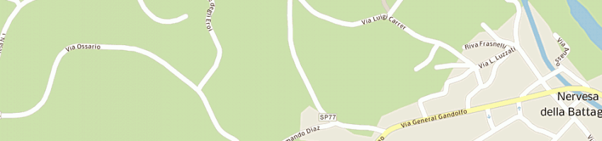 Mappa della impresa la panoramica srl a NERVESA DELLA BATTAGLIA