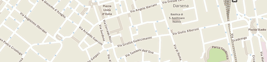 Mappa della impresa adrimare (srl) a RAVENNA