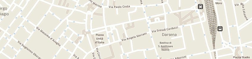 Mappa della impresa giocar di belletti davide a RAVENNA