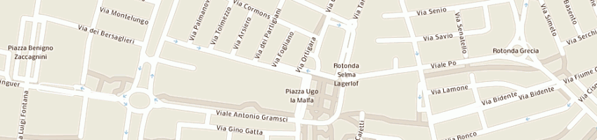 Mappa della impresa idrodimensione di senni davide a RAVENNA