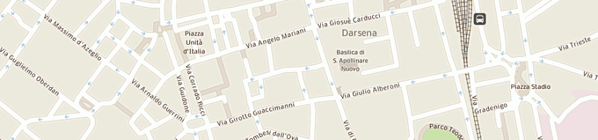 Mappa della impresa cooperativa s vincenzo a RAVENNA