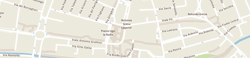 Mappa della impresa boutique carlotta g di raffaelli loretta e c sas a RAVENNA