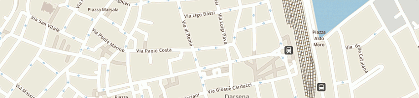 Mappa della impresa rivalta marcello a RAVENNA