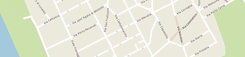 Mappa della impresa erreffe sas a FIUMICINO