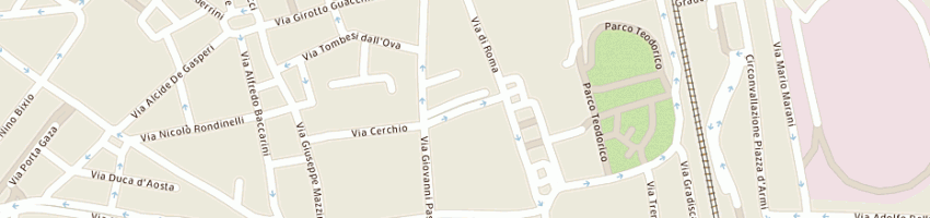 Mappa della impresa studio legale associato madonna a RAVENNA