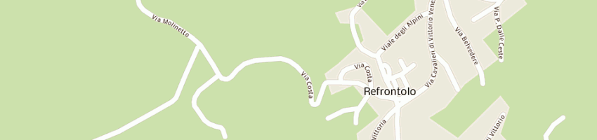 Mappa della impresa de luca e grassi a REFRONTOLO