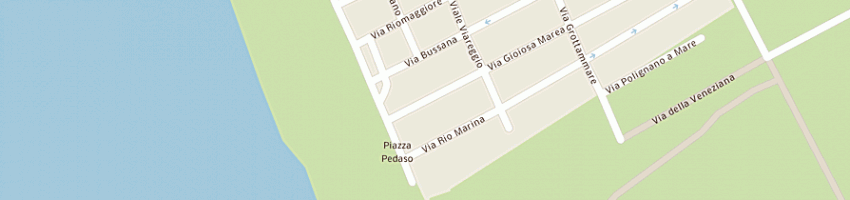 Mappa della impresa golden beach a FIUMICINO