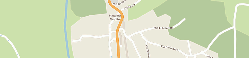 Mappa della impresa fratelli peruz di peruz franco e c snc a SAN VITO DI CADORE