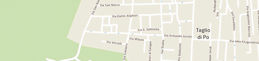 Mappa della impresa valente michele a TAGLIO DI PO