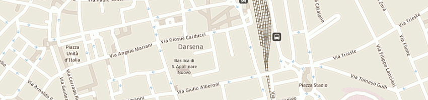 Mappa della impresa associazione italiana arbitri a RAVENNA