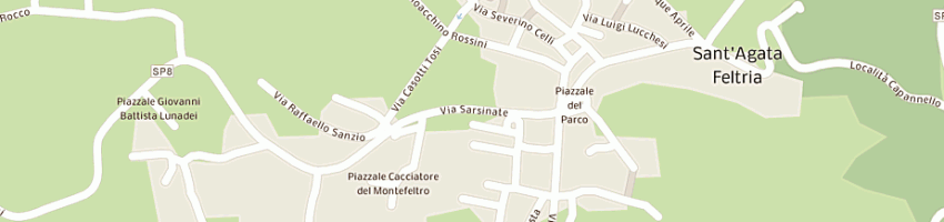 Mappa della impresa scibetta giovanni e belloni euro e c snc a RIMINI
