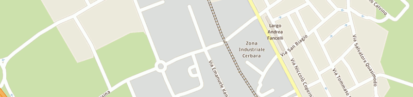 Mappa della impresa pe g snc di grilli giuseppe e figli a CITTA DI CASTELLO