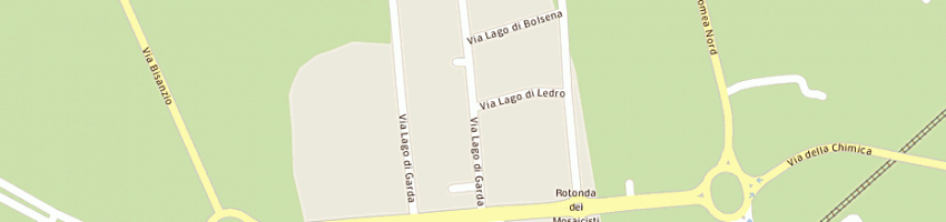 Mappa della impresa fiduciaredile srl a RAVENNA