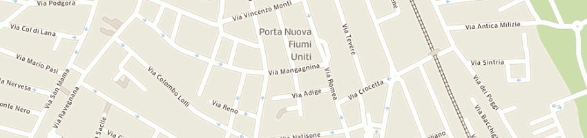 Mappa della impresa edile ravennate a RAVENNA