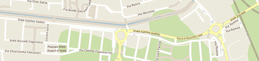 Mappa della impresa unident srl a RAVENNA