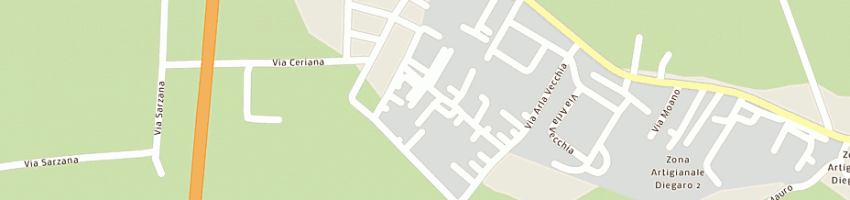 Mappa della impresa pieri bruno a CESENA