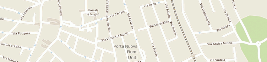 Mappa della impresa aura srl autoscuole ravenna a RAVENNA
