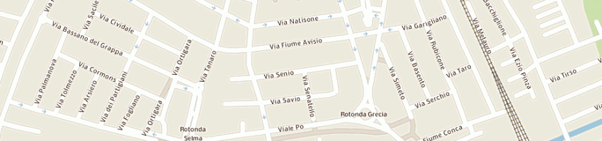 Mappa della impresa fiumana fausto a RAVENNA