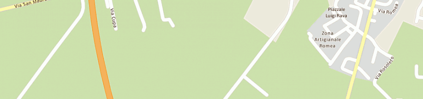 Mappa della impresa magnani alfredo a CESENA