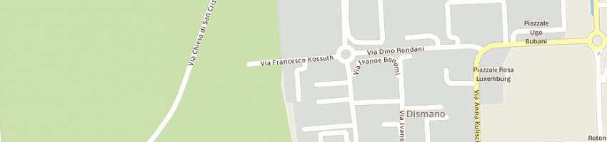 Mappa della impresa gencold srl a CESENA