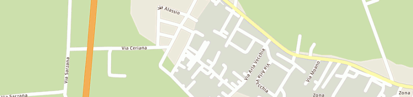 Mappa della impresa colortecnica srl a CESENA