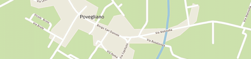 Mappa della impresa zanatta e genovese snc a POVEGLIANO